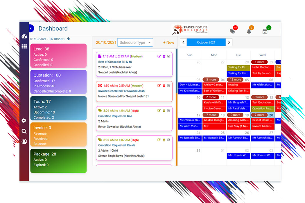 TravServer CRM | Travel Management Software